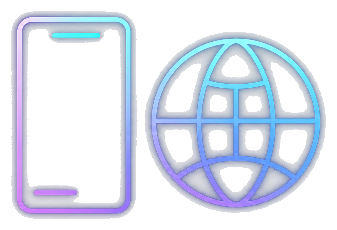 Mobil ve web cozumleri ikonu